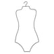 thumbnail image 1 of Colgador De Bikini, Estante Colgante Para Trajes De Baño, Para El Hogar, Dormitorio, Armario, Negro, 1 of 3
