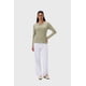 thumbnail image 4 of Polera Mujer Rib Verde - lll, 4 of 4