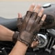 thumbnail image 2 of Guantes de Motocicleta Milwaukee Leather MG7561 Marrón con Palma de Gel, 2 of 8