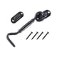 thumbnail image 5 of Cerradura De Puerta Corrediza De Granero, Pestillo De Ojo De Acero Inoxidable Para Puertas De Cercas De Madera, Negro, 5 of 5