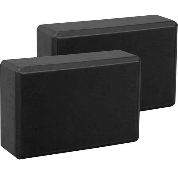 EXERZ Yoga Blocks, pack de 2, bloques para yoga y ejercicio