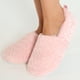 thumbnail image 3 of Pantufla de Mujer Zapatilla Chenille Rosado Claro, 3 of 3