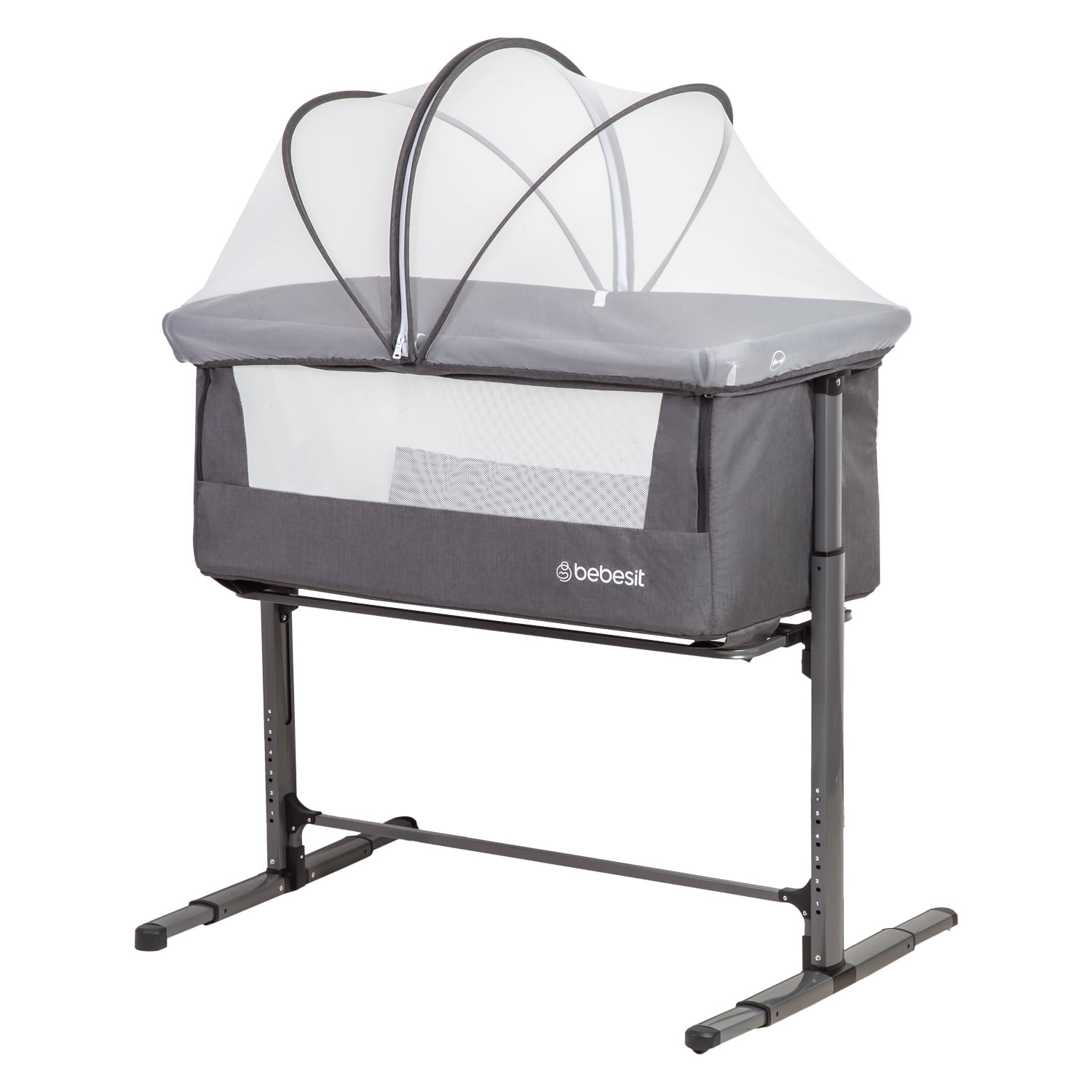 Bebesit - Cuna Colecho Con Mosquitero Myside Lx Gris