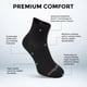 thumbnail image 2 of Calcetines de running Wrightsock CoolMesh II Quarter ecológicos, 2 of 8