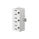 thumbnail image 2 of Adaptador de triple toma de tierra Leviton 698-W-15 125V blanco, 2 of 5