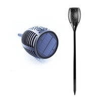 N-Ofertas - Luces Led Solar Estaca Antorcha Farol Jardín