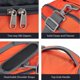thumbnail image 3 of Bolsa duffel Ubon 65 L Naranja con compartimento para zapatos, 3 of 6
