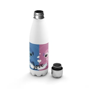 Creango - Botella Agua Termica Lilo Y Stitch 2 De Acero Inoxidable
