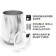 thumbnail image 4 of Kit de Mate con Bombilla BALIBETOV 240mL 5 piezas Mármol, 4 of 7