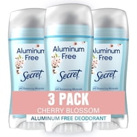 Desodorante Secret Sin Aluminio 70 Ml Mujer Pack 3