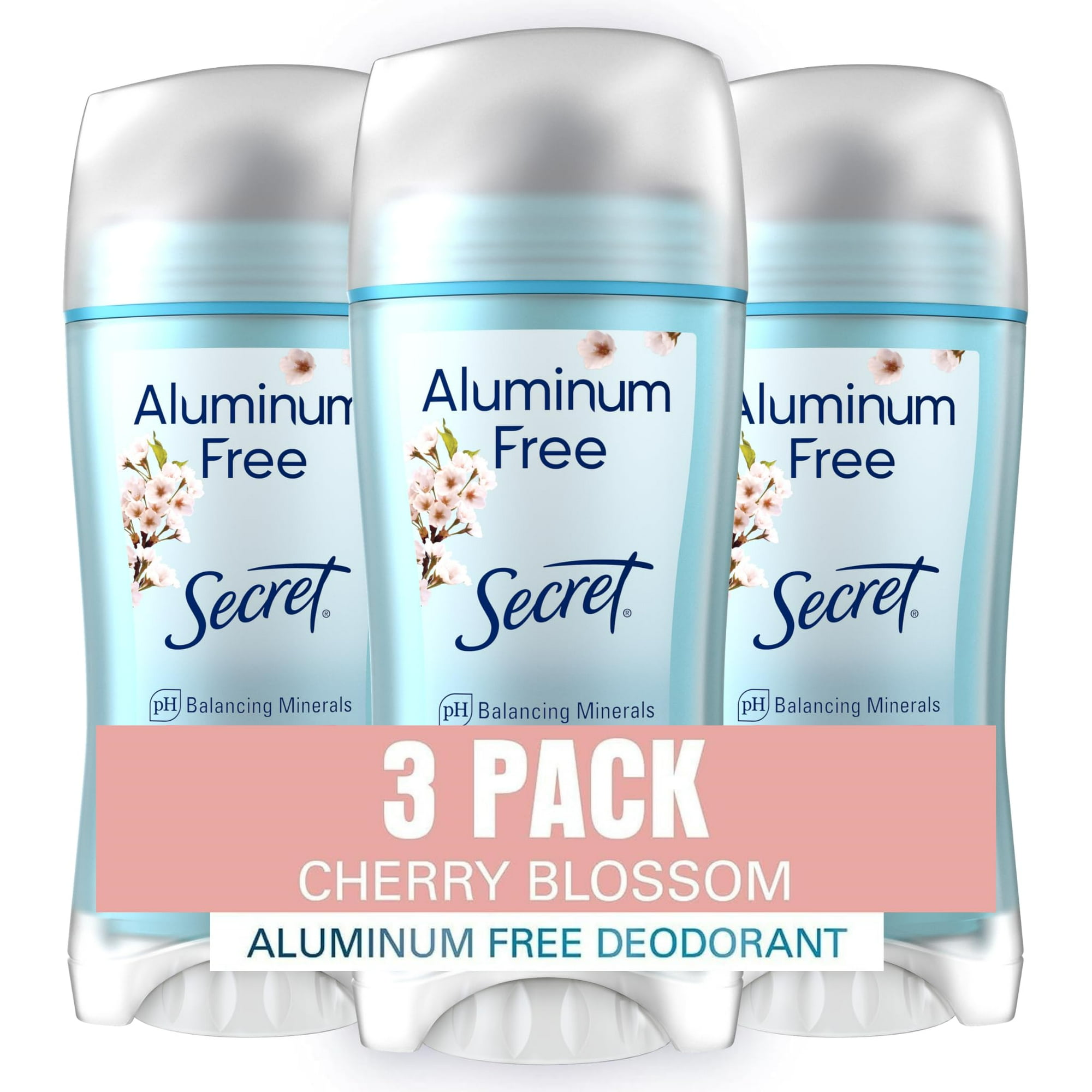 Desodorante Secret Sin Aluminio 70 Ml Mujer Pack 3