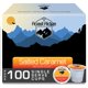 thumbnail image 1 of Cápsulas de café Roast Ridge Caramelo Salado Tostado Medio 100 unidades, 1 of 3