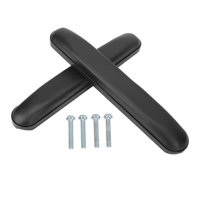 Magideal - 2 Almohadillas Para Brazos De Silla De Ruedas, Cómodas, De Repuesto Negras Para Codos Y Muñecas.