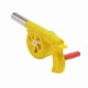 thumbnail image 1 of Soplador de aire para parrilla, herramienta de fuego Manual portátil, fuelle de fuego, parrilla, manivela, ventilador de parrilla para patio trasero, Amarillo, 1 of 5