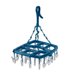 thumbnail image 4 of Colgador Rectangular Azul Con Blanco, 4 of 5