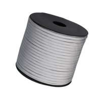 Magideal - Cuerda De Paracaídas De 9 Hebras, Cuerda Para Tienda De Campaña De 50 M, Accesorio Para Tienda De Campaña, Cuerda Tejida Multiusos, Cordón De Paracaíd Gris Plata