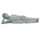 thumbnail image 1 of Estatua tradicional de Buda durmiente, figuras de meditación, escultura de piedra tallada a mano para oficina, patio trasero, inauguración de, 1 of 5