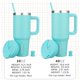 thumbnail image 4 of Vaso térmico BJPKPK de acero inoxidable aislado de 1,2 L, 4 of 6