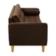 thumbnail image 5 of Sofa Retro 3cg Felpa 01 Chocolate, 5 of 6