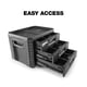 thumbnail image 5 of Caja de herramientas ToughBuilt StackTech XL con 3 cajones, capacidad de 14 kg, 5 of 9