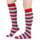 thumbnail image 1 of suxuMhao Calcetines Gruesos a Rayas para Pantorrilla, 3 Pares Talla Única para la Mayoría, Calcetines Suaves de Poliéster-algodón y Spandex - Ideales Como Calcetines a Media Pantorrilla, Calcetines, 1 of 2