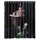 thumbnail image 1 of Cortina de ducha de Jack Skellington de Pesadilla antes de Navidad, juego de cortina de baño con ganchos, tamaño 60 x 72 pulgadas, 1 of 3