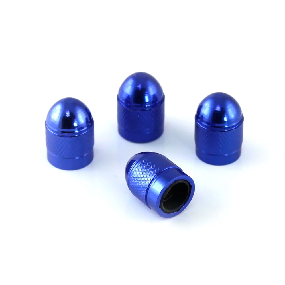 Slime - Set De Tapa Valv Aluminio 4 Pc Azul