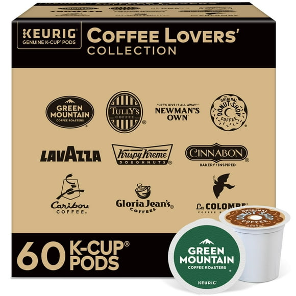 Paquete variado de café Keurig Coffee Lover's Collection 60 K-Cup