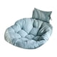 thumbnail image 3 of Cojín Colgante Para Mecedora Con Almohada, Alfombrilla Para Silla De Jardín, Para Hamaca, Color Azul Lago, 3 of 5