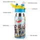 thumbnail image 3 of Super Hero Girls Botella de Agua con Tapa Pop Top de Un Toque, Acero Inoxidable, a Prueba de Fugas, para Deportes, Botella Infantil azul 12 oz, 3 of 6