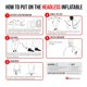 thumbnail image 5 of Disfraz inflable Morph Black Megamorph para niños, 5 of 6