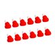 thumbnail image 5 of 12 Mini Gorros Navide?os Tejidos Para Hacer Joyas, Adornos Navide?os, Gorro De Mu?eco Navide?o Rojo, 5 of 5