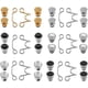 thumbnail image 1 of 36 piezas de extensores de hebilla de cintura ajustables para jeans, hebilla de cintura sin clavos, extensores de hebilla de jeans, reemplazo de botones para jeans sueltos (6 juegos), 1 of 7