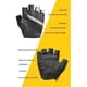 thumbnail image 4 of Guantes Reflectantes Dedo Corto Mtb Ruta Bicicleta Negro L, 4 of 8