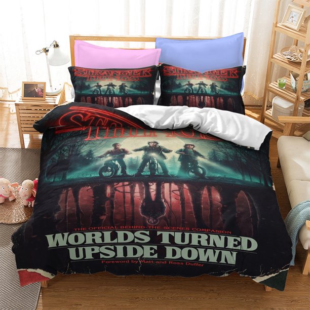 Stranger Things Bedding -Piece Three-Piece Bed Sheet Quilt Cover Pillowcase