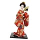 thumbnail image 4 of Figura Coleccionable Estatua Escultura Miniaturas Kimono Japonés Geisha Muñeca Estilo B, 4 of 5