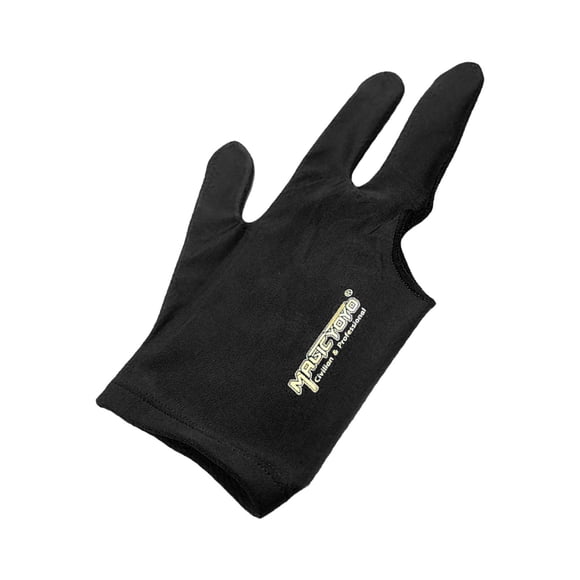 Yoyo Glove Guantes Duraderos De Tres Dedos Para Juego De Competencia Yoyo Accesorio Negro