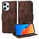 thumbnail image 2 of Carcasa FOXDOCK Xiaomi Redmi 12 4G/5G de cuero PU, diseño acolchado clásico, protección contra caídas y rayones, 2 of 5