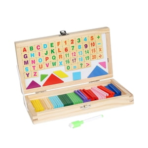 Magideal - Caja De Cálculo Multifuncional, Juguete Matemático, Juguete Para Contar Y Matemáticas, Ábaco Con Palos Para Contar, Regalos De Cumpleaños Para Niños Y