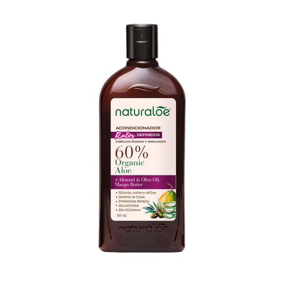 Acondicionador Naturaloe Rulos Definidos, 350 ml