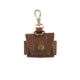 thumbnail image 1 of Funda para AirPods CestAntiQ de Cuero Genuino con Llavero Marrón, 1 of 9