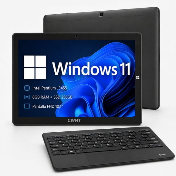 Tablet CWHT N102A Windows 11 256GB SSD 8GB RAM Teclado