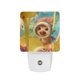 thumbnail image 1 of Pookoo Luz nocturna LED con sensor de anochecer a amanecer para dormitorio, baño, pasillo, escaleras - Lámpara LED nocturna de enchufe, 0.5W - 1 pieza, 1 of 6