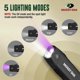 thumbnail image 2 of Linterna Mossy Oak 1200LM UV Magnética Negra, 2 of 8