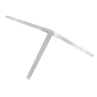 Magideal - Cortadora De Malezas De Agua, Cuchillo De Jardín, Paleta De Jardín Plegable, Afeitadora De Malezas Plegable Compacta, Herramienta Manual De Jardín Par 495 Cm