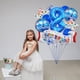 thumbnail image 2 of Globos de Cumpleaños ISTOVO Set de 8º Aniversario en Azul Royal de Látex y Foil, 2 of 6