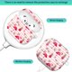 thumbnail image 2 of Funda Soft LienWex 2024 para AirPod con llavero y diseño de flamenco, 2 of 6