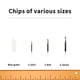 thumbnail image 4 of Microchips para mascotas ISENVO 134,2 kHz FDX-B, paquete de 20, 2,12 x 12 mm, 4 of 6