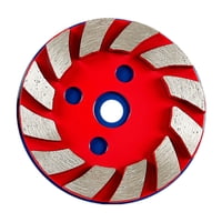 Magideal - Disco De Amolar De Diamante Para Hormigón, Accesorios Para Amolar En Ángulo, Disco De Para Piedra, Granito, Cemento, Baldosas De Cerámica Y Hormigón. Rojo