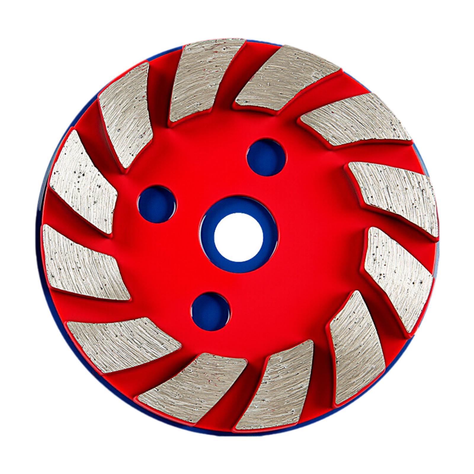 Magideal - Disco De Amolar De Diamante Para Hormigón, Accesorios Para Amolar En Ángulo, Disco De Para Piedra, Granito, Cemento, Baldosas De Cerámica Y Hormigón. Rojo